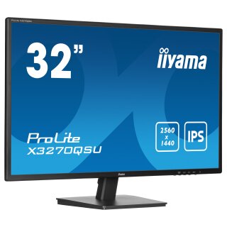 IIYAMA 80.0cm (31.5") X3270QSU-B1 16:9 2xHDMI+DP+3xUSB IPS retail