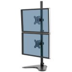 Fellowes Seasa Monitorarm doppelt freistehend vertikal