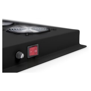 DIGITUS Dachlüftereinheit Unique 6 Lüfter schw.