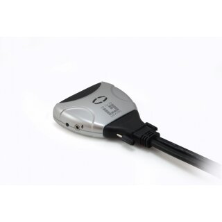 KVM Switch 2x DVI/USB KVM-0260 V2 mit Audio