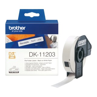 BROTHER DK11203 Ordnerregister Etik