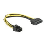 Kabel Power SATA 15 Pin > 6 Pin PCI Express