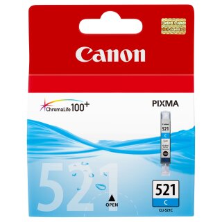 Canon Tinte CLI-521C 2934B001 Cyan