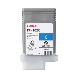 Canon Tinte PFI-102C cyan
