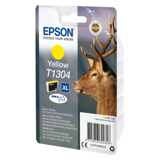 Epson Tinte 1LB T1304 ink cartridge yellow extra high capacity 10.1ml 1-pack blister without alarm - DURABrite Ultra Ink