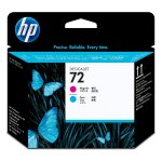 HP 72 original printhead C9383A magenta and cyan standard...