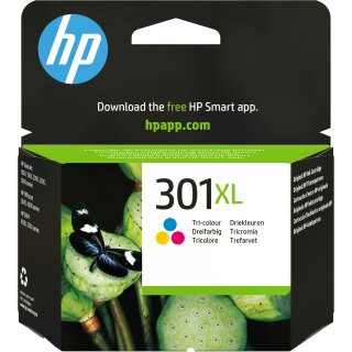 HP Tinte 301XL CH564EE Color (Cyan/Magenta/Gelb)