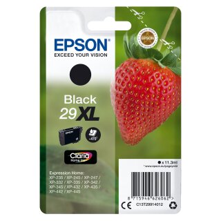 Epson Tinte 29XL C13T29914012 Schwarz bis zu 470 Seiten
