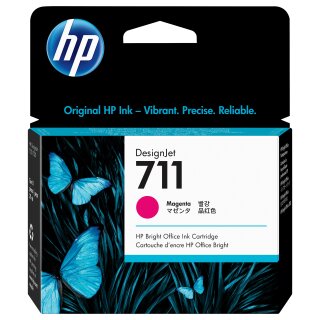 HP 711 Original Tinte magenta Standardkapazitt 29ml 1er-Pack