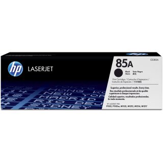 HP 85A original LaserJet Toner cartridge CE285A black standard capacity 1.600 pages 1-pack