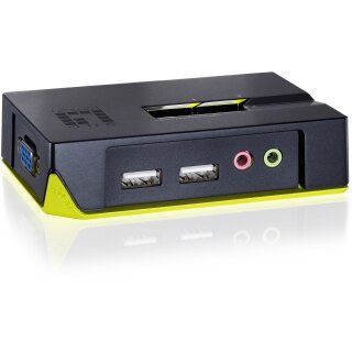 KVM Switch USB 2x Level One Audio