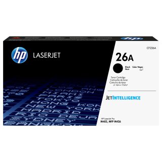 HP Toner 26A CF226A Schwarz bis zu 3.100 Seiten ISO/IEC 19752