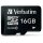CARD 16GB Verbatim Premium MicroHC 80MB/s