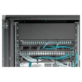 DIGITUS Abdeckplatte 3HE Blindabdeckung 483mm schwarz