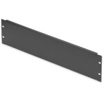 DIGITUS Abdeckplatte 3HE Blindabdeckung 483mm schwarz