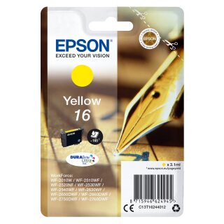 Epson 16 C13T16244012 yellow NEUE VERPACKUNG