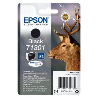 Epson Tinte T1301 C13T13014012 Schwarz bis zu 945 Seiten