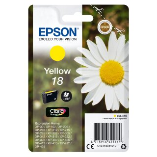 Epson T18044012 Yellow NEUE VERPACKUNG
