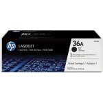 HP original LaserJet Toner cartridge CB436AD black...