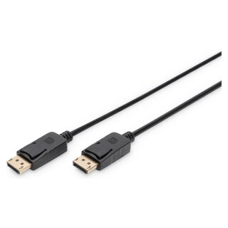 DIGITUS DisplayPort Anschlusskabel 2m FullHD schwarz