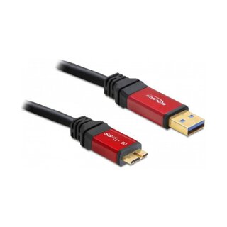 USB3.0 Kabel Delock A -> Micro-B St/St