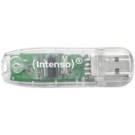 STICK 32GB USB 2.0 Intenso Rainbow Line Transparent
