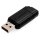 STICK 16GB USB 2.0 Verbatim StorenGo PinStripe Black