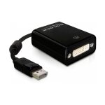 DELOCK Adapter DP-St > DVI24+5-Bu 22.5cm black
