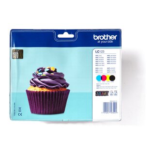 Brother Tinte LC-123VALBP Multipack