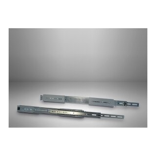 Inter-Tech Rack-Schienen-Kit - Silber - 48.3 cm (19")