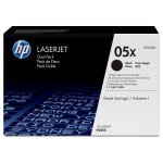 HP Toner 05X CE505XD Schwarz Doppelpack