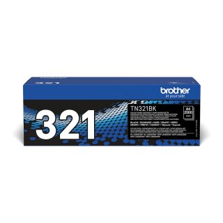 Brother Toner TN-321BK Schwarz bis zu 2.500 Seiten nach ISO 19798