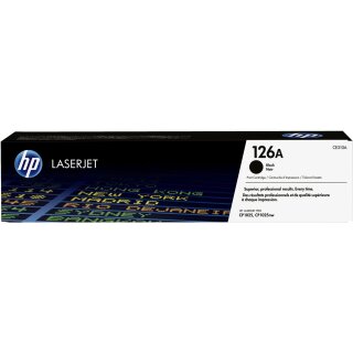 HP 126A original LaserJet Toner cartridge CE310A black standard capacity 1.200 pages 1-pack