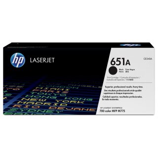 HP 651A original Toner cartridge CE340A black standard capacity 13.500 pages 1-pack