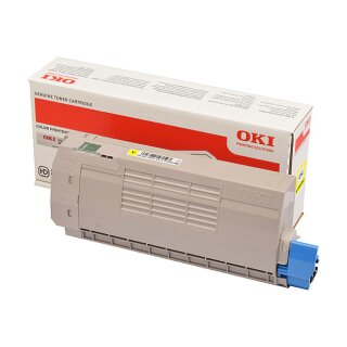 OKI C712 TONER YELLOW (46507613)