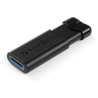 STICK 32GB USB 3.2 Verbatim StorenGo PinStripe Black