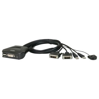 KVM Switch ATEN CS22D 2-Port USB DVI