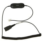 Jabra GN 1216 Anschlusskabel SmartCord QD auf RJ9 spiral