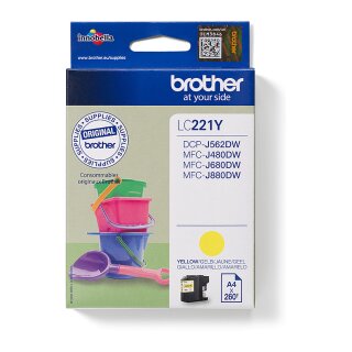 Brother LC221Y yellow