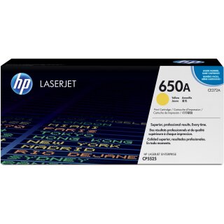 HP original Colour LaserJet CE272A Toner cartridge yellow standard capacity 15.000 pages 1-pack