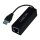 LogiLink USB 3.0 > RJ45 (ST-BU) Adapter Schwarz