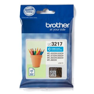 Brother Tinte LC-3217C Cyan