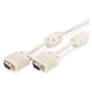 Digitus VGA Verbindung 5.0m St St Ferr.Kern