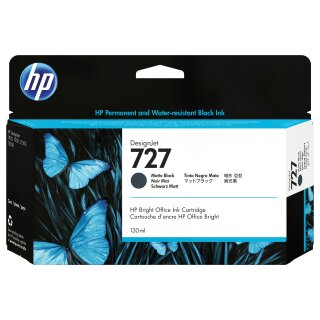 HP 727 Original Tinte matt schwarz Standardkapazitt 130 ml 1er-Pack
