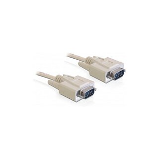 Serielles Kabel D-Sub 9 Stecker zu Stecker 3 m