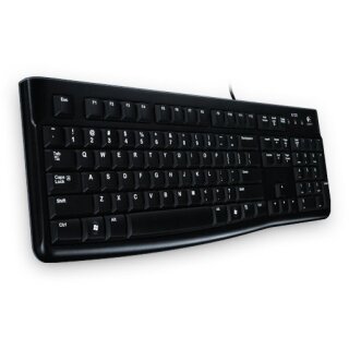 Logitech K120 oem USB Black QWERTZ DE