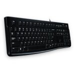 Logitech K120 oem USB Black QWERTZ DE