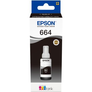 Epson Tinte1LB T6641 ink cartridge black 70ml 1-pack (A)