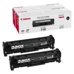 Canon 718 BK black Doppelpack