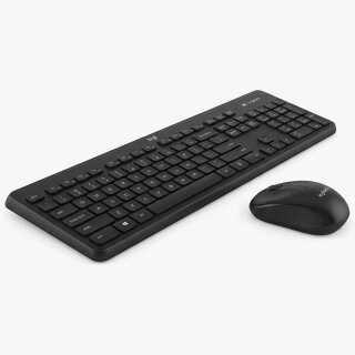 LogiLink Combo Set Funk black